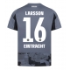 Eintracht Frankfurt Hugo Larsson #16 Replike Rezervni Dres 2025-26 Kratak Rukav